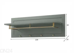 Eteisnaulakko Ascot 109 cm