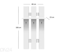 Eteisnaulakko Top mix 60 cm