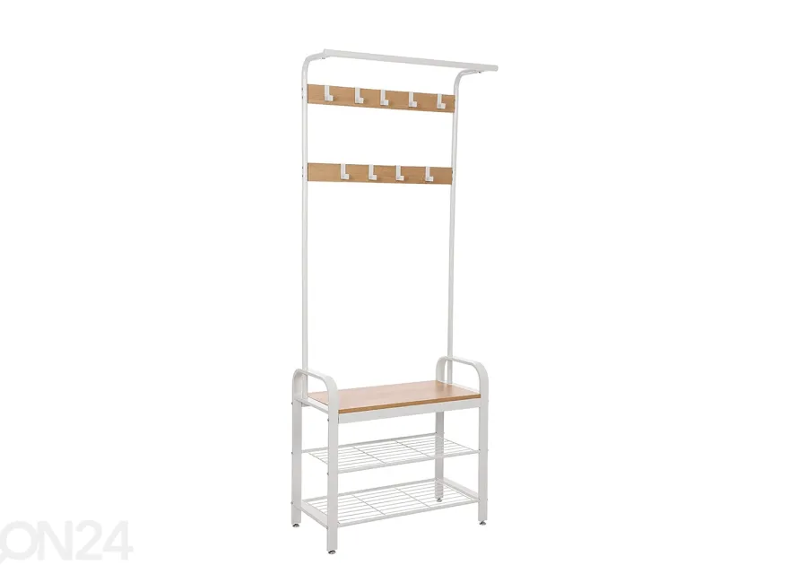 Eteisnaulakko, valkoinen/beige