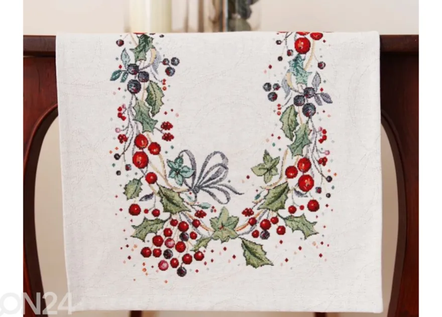 Globeliinikangas pöytäliina Bache 36x96 cm