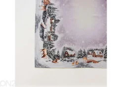 Gobeliinikangas pöytäliina Winter 100x100 cm