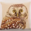 Gobeliinikankainen koristetyyny Owl 45x45 cm