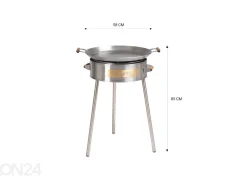 GrillSymbol grillipannu kaasupolttimella PRO-580