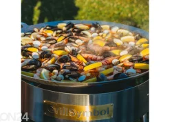GrillSymbol grillipannu kaasupolttimella PRO-720 inox