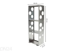 GrillSymbol puuhylly Woodstock L inox