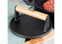 Hampurilaisprässi valurautaa Ø 17,5 cm