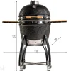 Hoovi Kamado Large with Cooking System