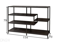 Hyllykkö Slim Line 114 cm