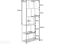Hyllykkö Slim Line 77 cm