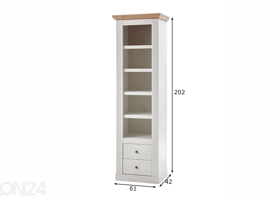 Hyllykkö Westminster 61 cm
