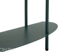 Hylly Saturno 90x28x81 cm, sinivihreä
