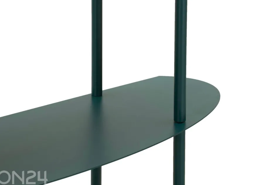 Hylly Saturno 90x28x81 cm, sinivihreä