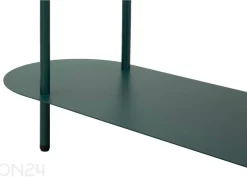 Hylly Saturno 118x31x139 cm, sinivihreä