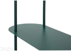 Hylly Saturno 118x31x139 cm, sinivihreä