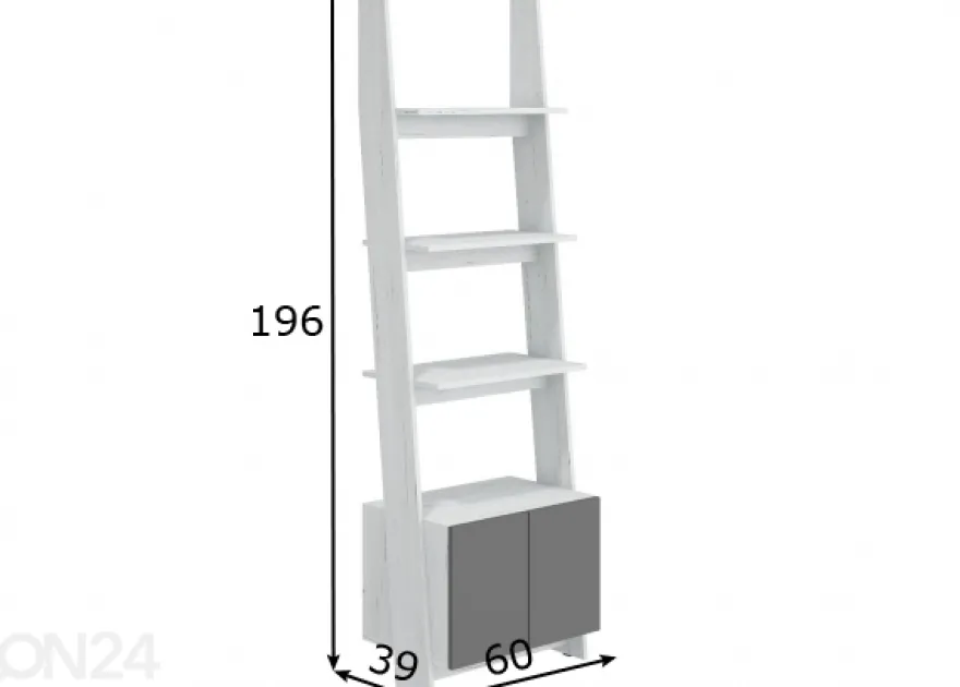 Hyllystö Mallow 60 cm