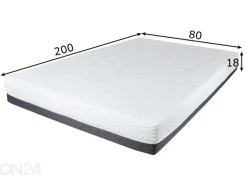 Hypnos joustinpatja Hera (pocket ja petauspatja) 80x200 cm