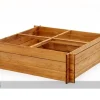 Istutuslaatikko 100x100 cm 4 lokeroa