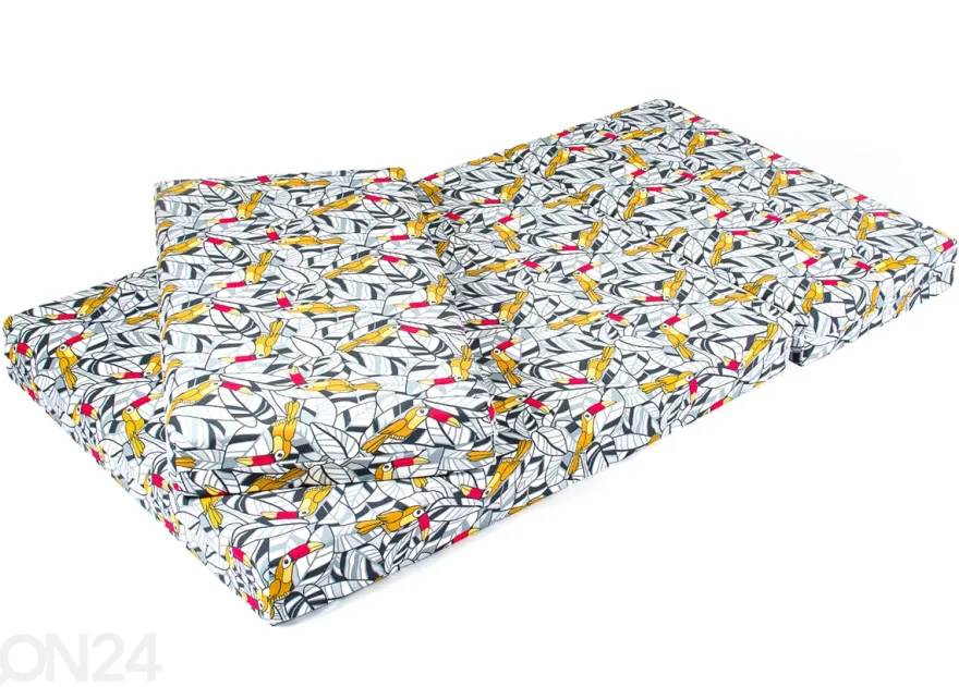 Jatkettava patja 75x100+42+42 cm
