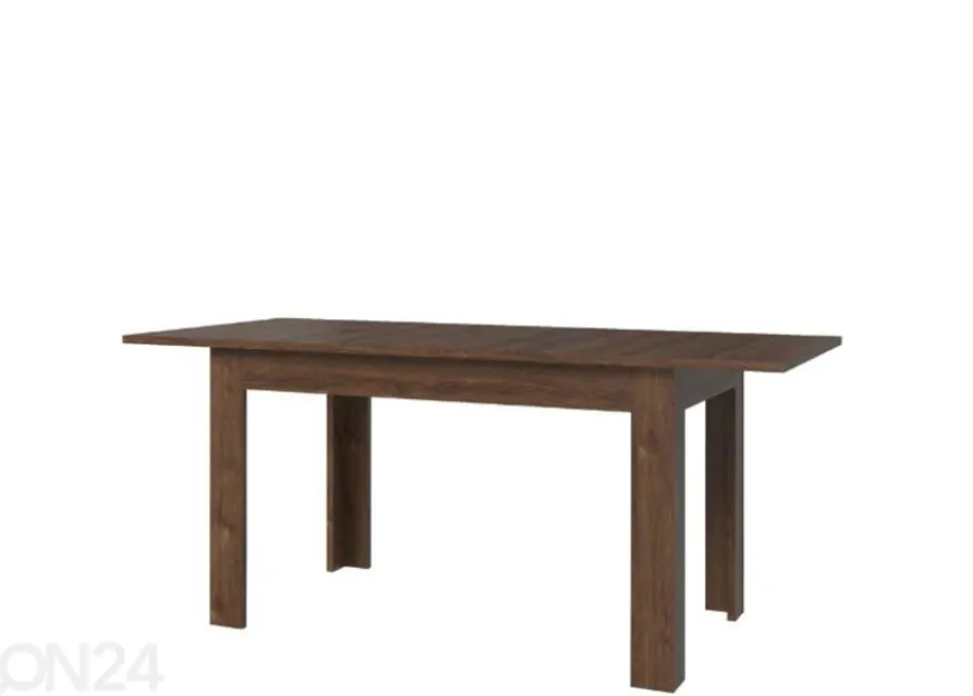 Jatkettava ruokapöytä Brass 80x132/175 cm