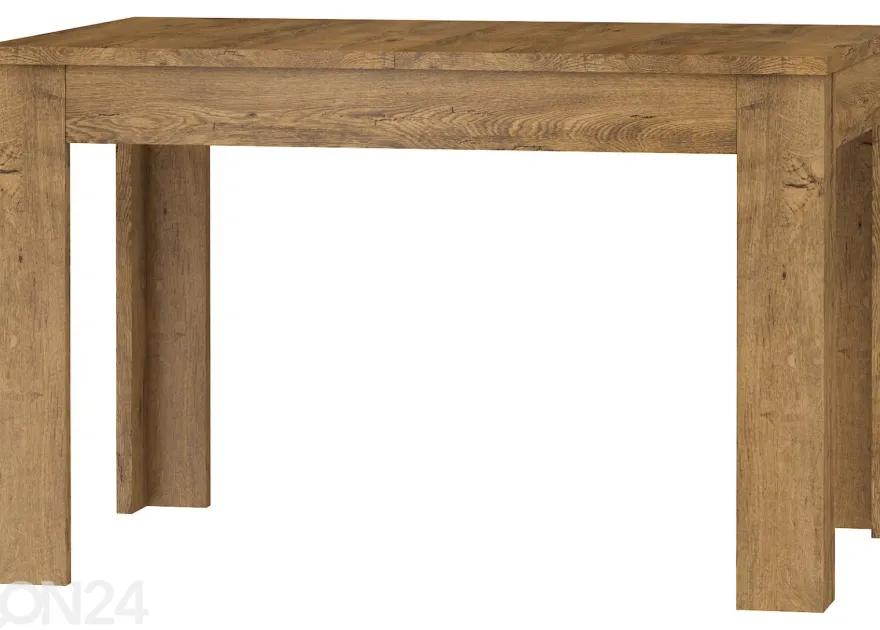 Jatkettava ruokapöytä Cobhy 120-160x80 cm