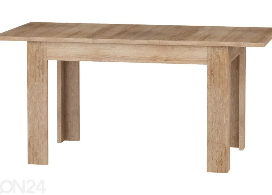 Jatkettava ruokapöytä Cobhy 120-160x80 cm