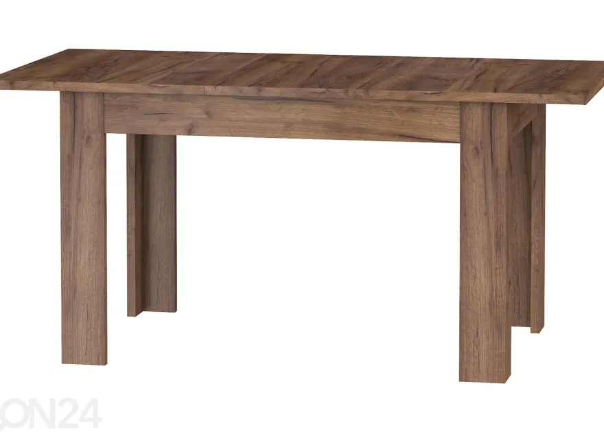 Jatkettava ruokapöytä Cobhy 120-160x80 cm