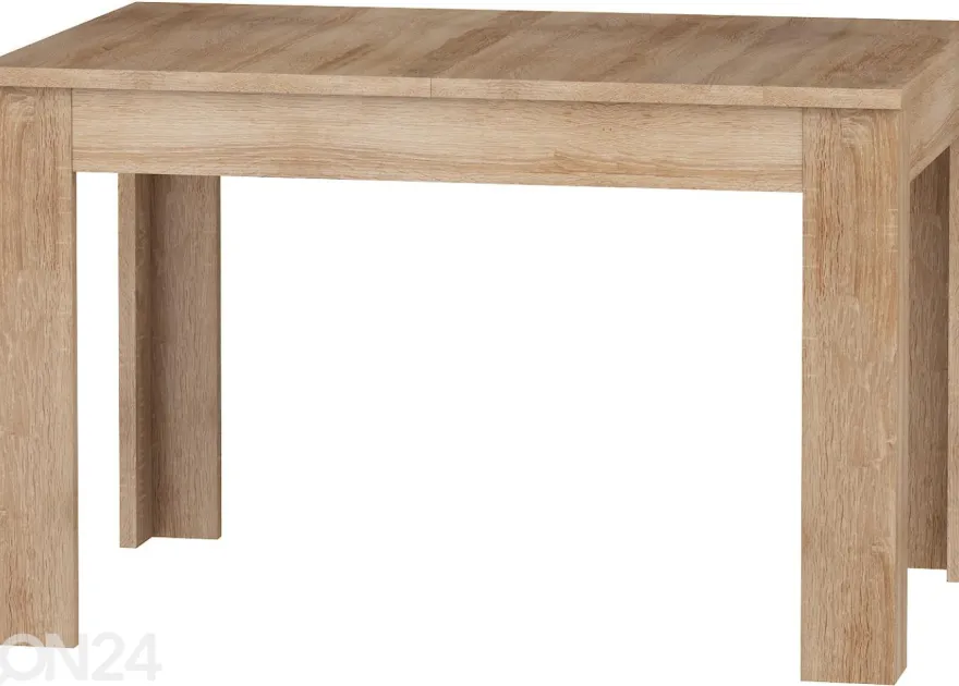 Jatkettava ruokapöytä Cobhy 120-160x80 cm