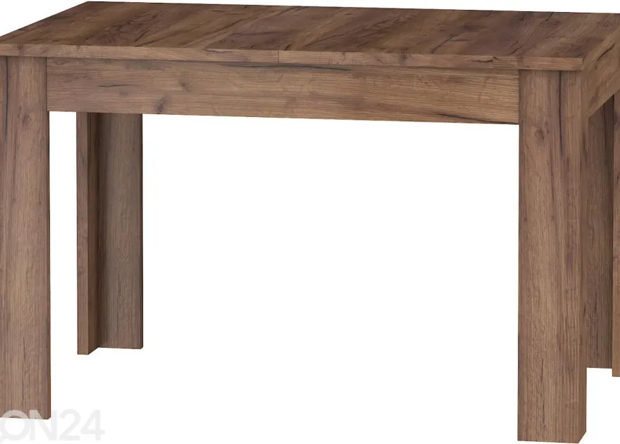 Jatkettava ruokapöytä Cobhy 120-160x80 cm