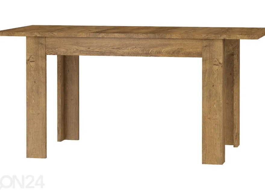 Jatkettava ruokapöytä Cobhy 120-160x80 cm