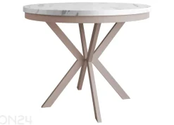 Jatkettava ruokapöytä Edder 120x120/196 cm