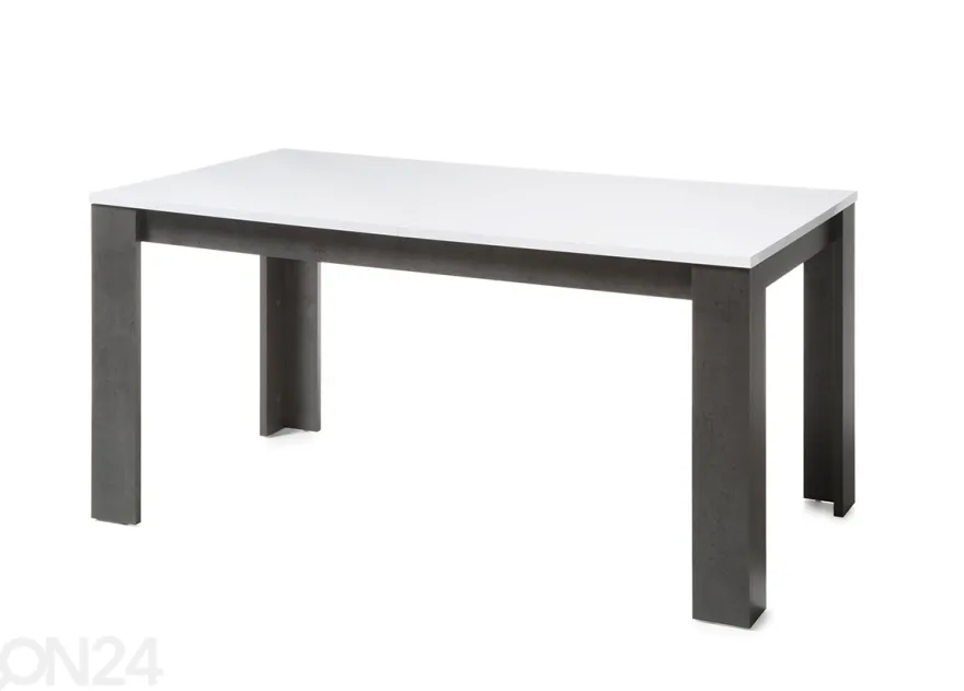 Jatkettava ruokapöytä Etero 88x158 cm