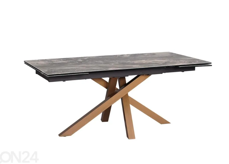 Jatkettava ruokapöytä Hartland 90x180/220/260