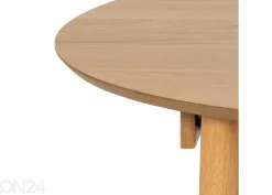 Jatkettava ruokapöytä Monz Ø 115/154 cm