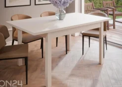 Jatkettava ruokapöytä Oak Squere 80x120/160 cm