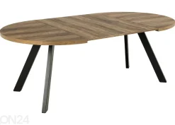 Jatkettava ruokapöytä Saida Ø120/210x75 cm