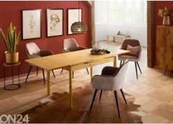 Jatkettava ruokapöytä Tirza 80x120-200 cm