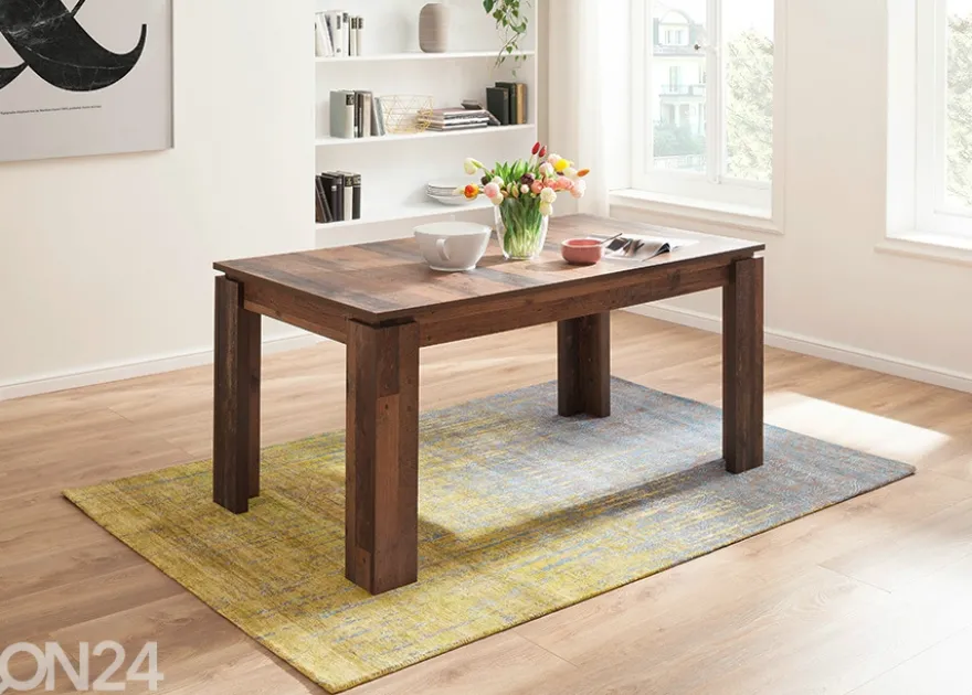 Jatkettava ruokapöytä Trendteam 160-200x90 cm