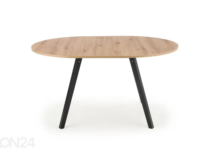 Jatkettava ruokapöytä 102/142x102 cm