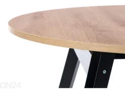 Jatkettava ruokapöytä 102/142x102 cm