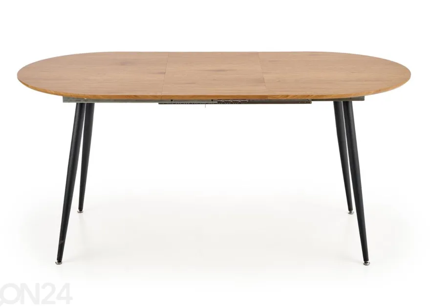 Jatkettava ruokapöytä 120/160x80 cm