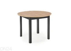 Jatkettava ruokapöytä 102/142x102 cm