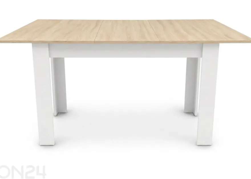 Jatkettava ruokapöytä 80x160 cm