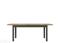 Jatkettava ruokapöytä 160/207x90 cm