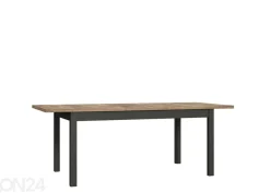 Jatkettava ruokapöytä 160/207x90 cm