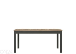 Jatkettava ruokapöytä 160/207x90 cm