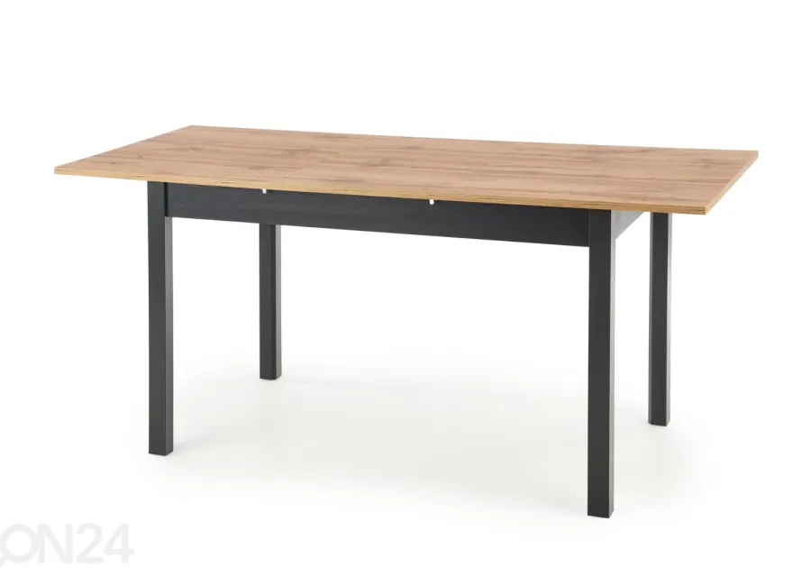 Jatkettava ruokapöytä 124/168x74 cm