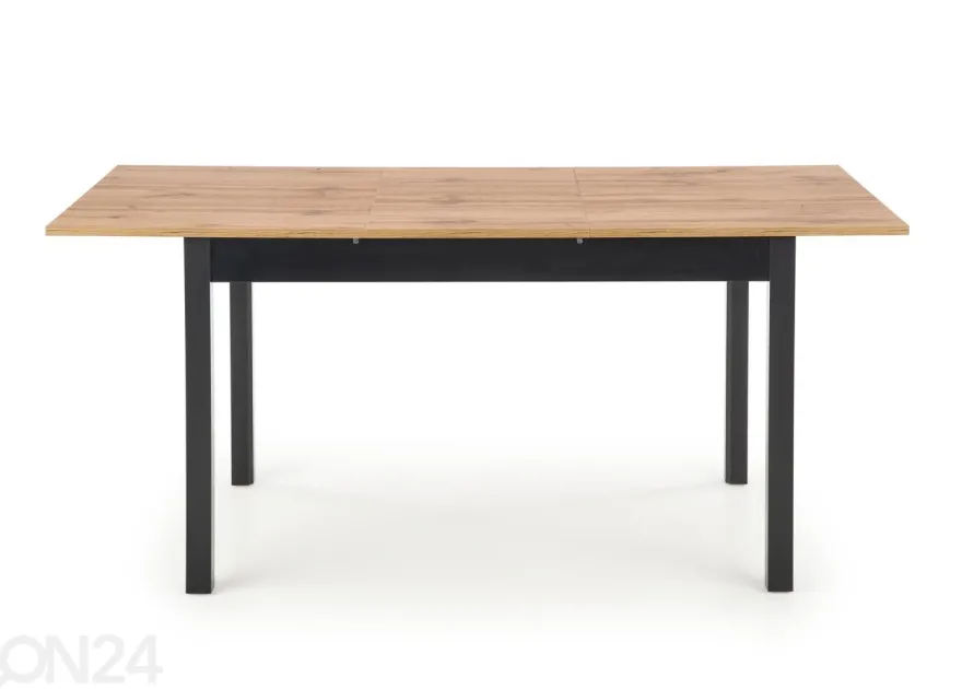 Jatkettava ruokapöytä 124/168x74 cm