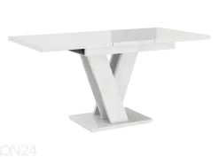 Jatkettava ruokapöytä 80x120-160 cm