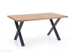 Jatkettava ruokapöytä 160/250x90 cm
