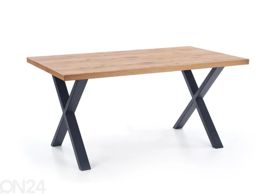 Jatkettava ruokapöytä 160/250x90 cm